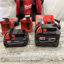 AS-IS Milwaukee 18-Volt Lithium-Ion Brushless Cordless Compact Hammer Drill/Impact Combo Kit