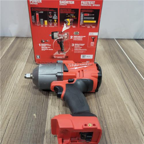 AS-IS Milwaukee M18 FUEL 18V Lithium-Ion Brushless Cordless 1/2 in. Impact Wrench with Friction Ring (Tool-Only)