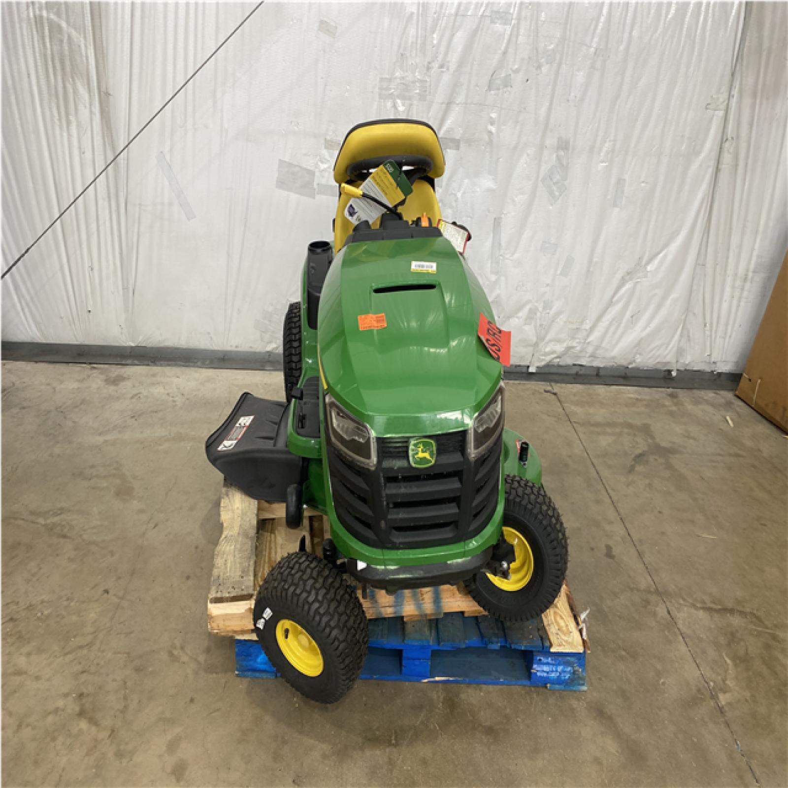 Houston Location - AS-IS Outdoor Power Equipment JOHN DEERE S120 SIT DOWN MOWER