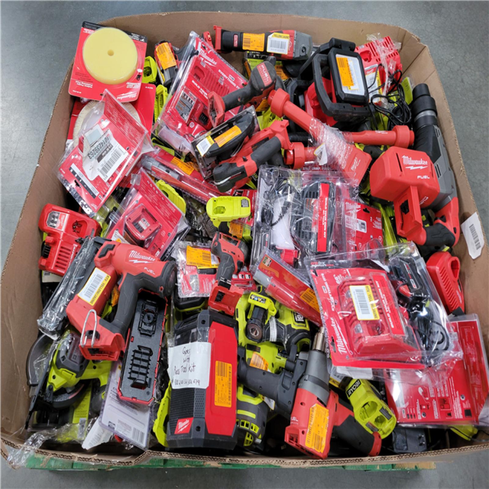 CALIFORNIA AS-IS TOOL PALLET