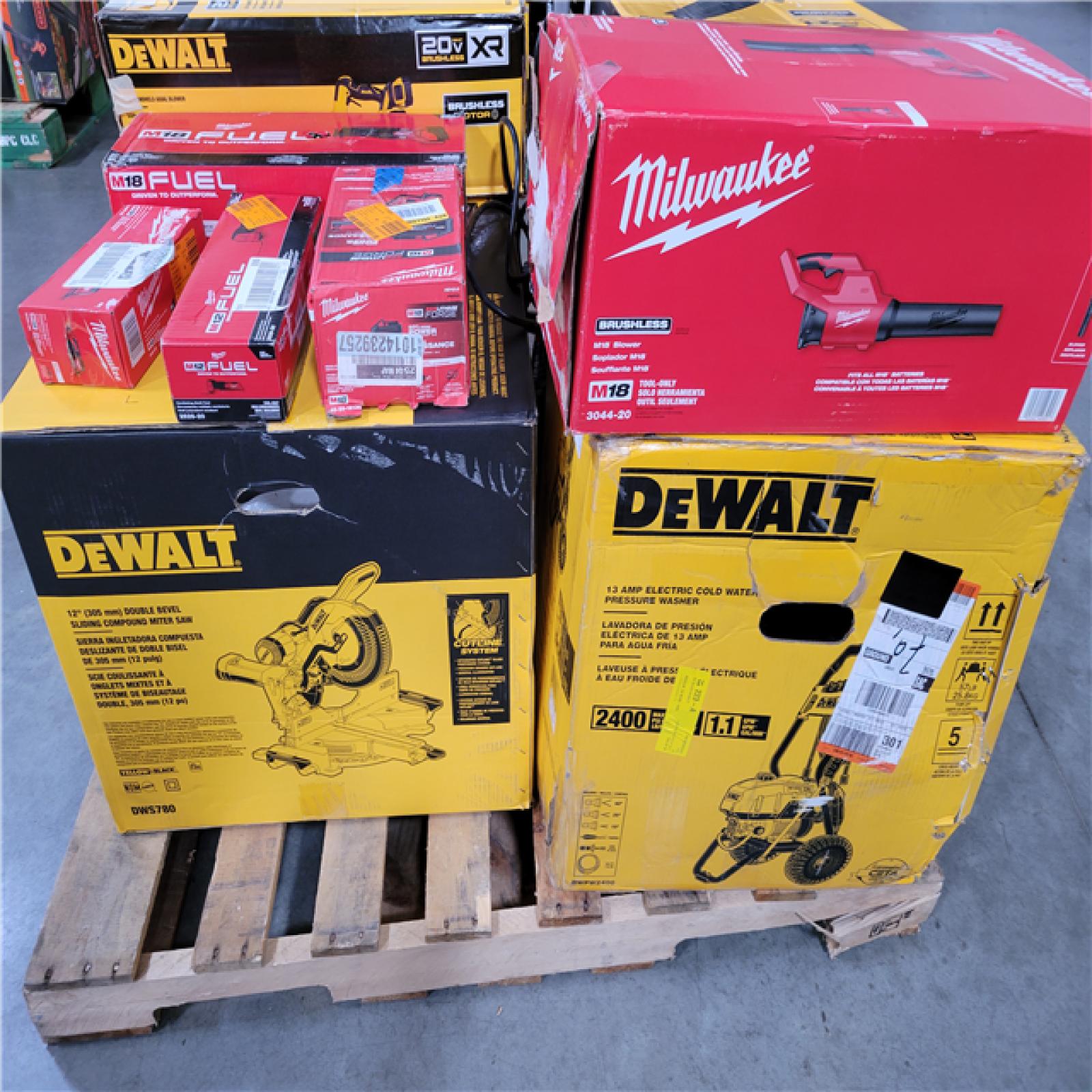 CALIFORNIA AS-IS TOOL PALLET