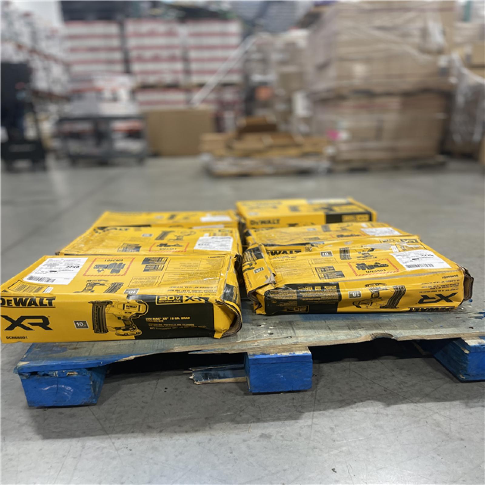 DALLAS LOCATION- DEWALT 20 V MAX 18 GA. BRAD NAILER KIT PALLET( 6 UNITS)