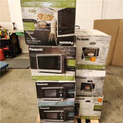Phoenix Location Mixed Panasonic Countertop Microwave in Stainless Steel Pallet (11 Microwaves)