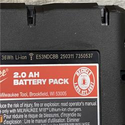 AS-IS Milwaukee18V Lithium-Ion Brushless Cordless Compact Drill/Impact Combo Kit