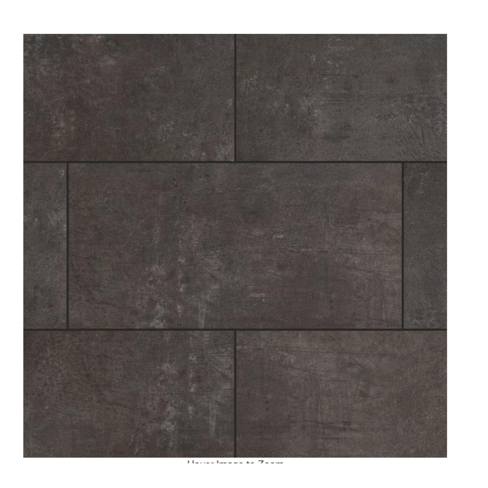 DALLAS LOCATION - Lifeproof Overlook Slate 22 MIL x 11.9 in. W x 23.8 in. L Click Lock Waterproof Vinyl Tile Flooring (17.7 sqft/case) -15 UNITS