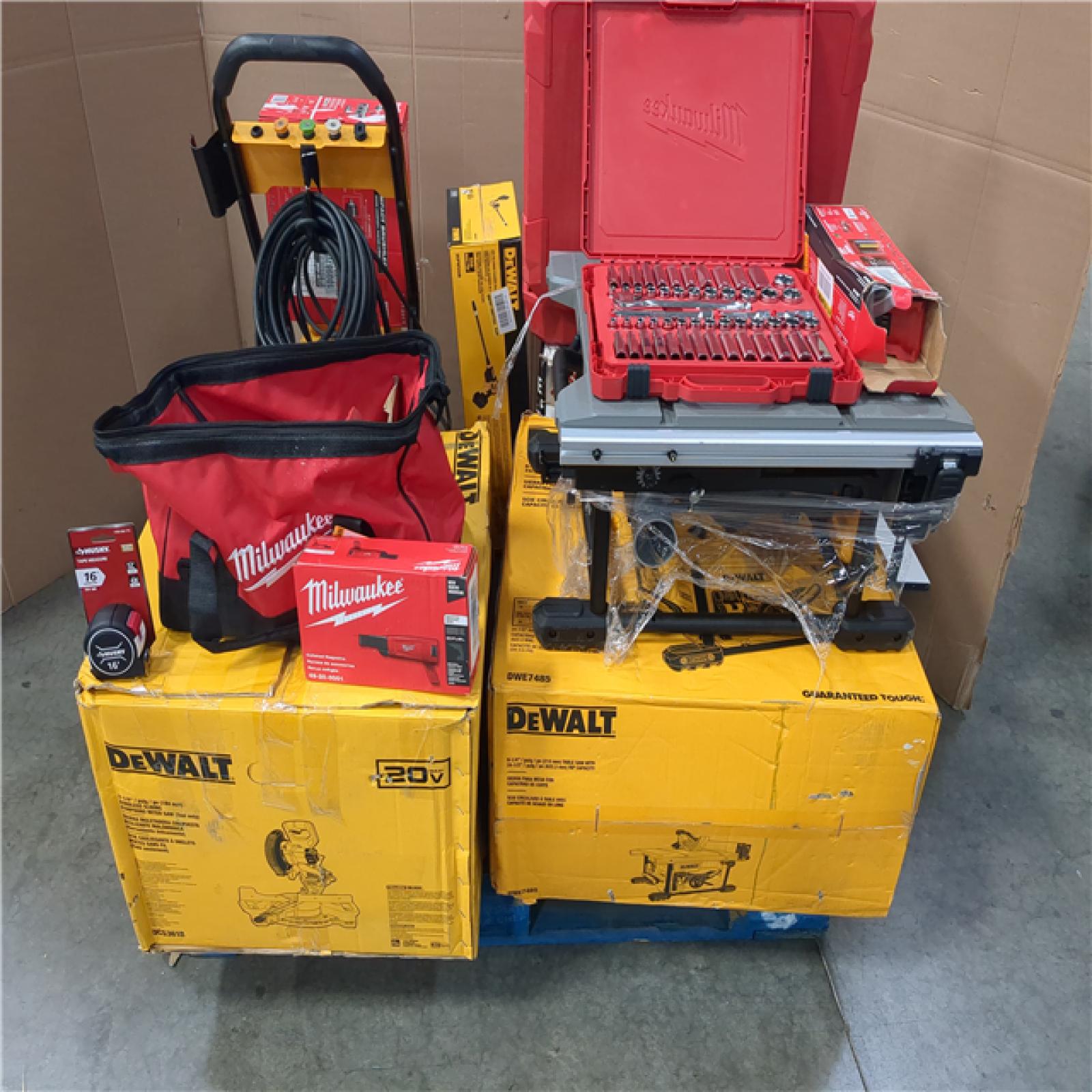 CALIFORNIA AS-IS TOOL PALLET