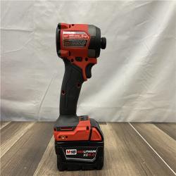 AS -IS Milwaukee M18 FUEL 18V Lithium-Ion Brushless Cordless 1/4 in. Hex Impact Driver Kit