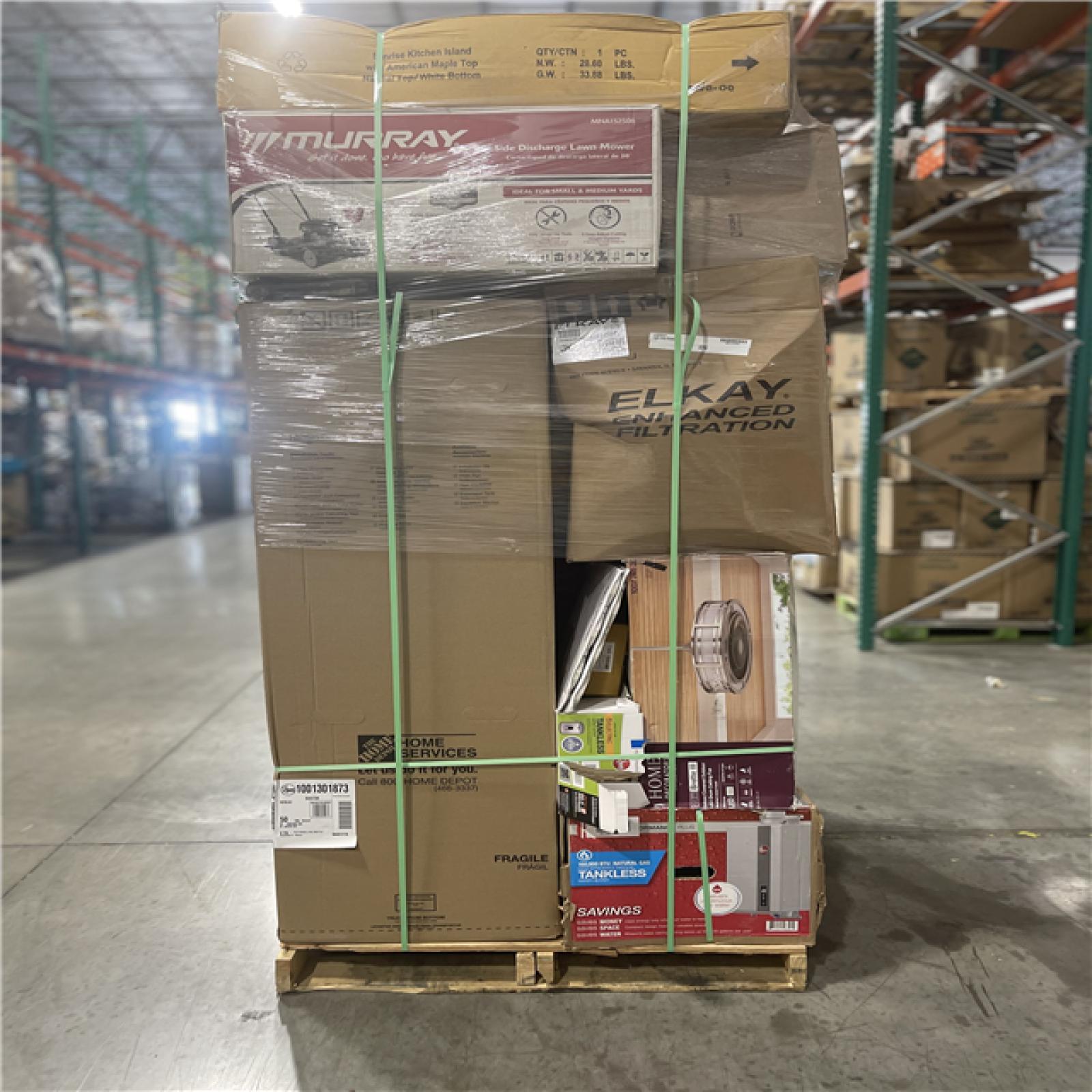 DALLAS LOCATION- AS-IS HOME IMPROVEMENT PALLET