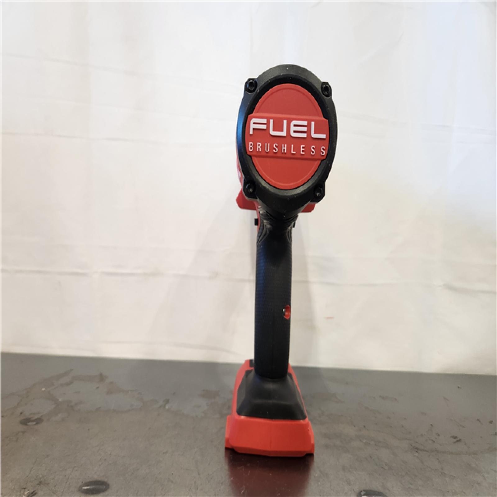 AS-IS- Milwaukee FUEL 18V Lithium-Ion Brushless Cordless 1/2 in. Impact Wrench with Friction Ring (Tool-Only)