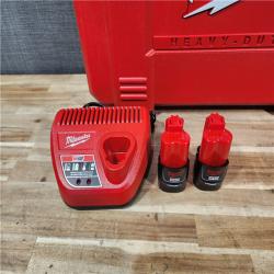 HOUSTON LOCATION - AS-IS (APPEARS LIKE NEW) M12 12-Volt Lithium-Ion Force Logic Cordless Press Tool Kit (3 Jaws Included) with Two 1.5 Ah Battery and Hard Case