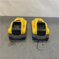 AS-IS - DEWALT POWERSTACK 20V Lithium-Ion 5.0Ah Battery Pack (2 Pack)