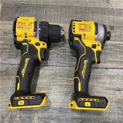 AS-IS DEWALT ATOMIC 20-Volt MAX Lithium-Ion Cordless Combo Kit
