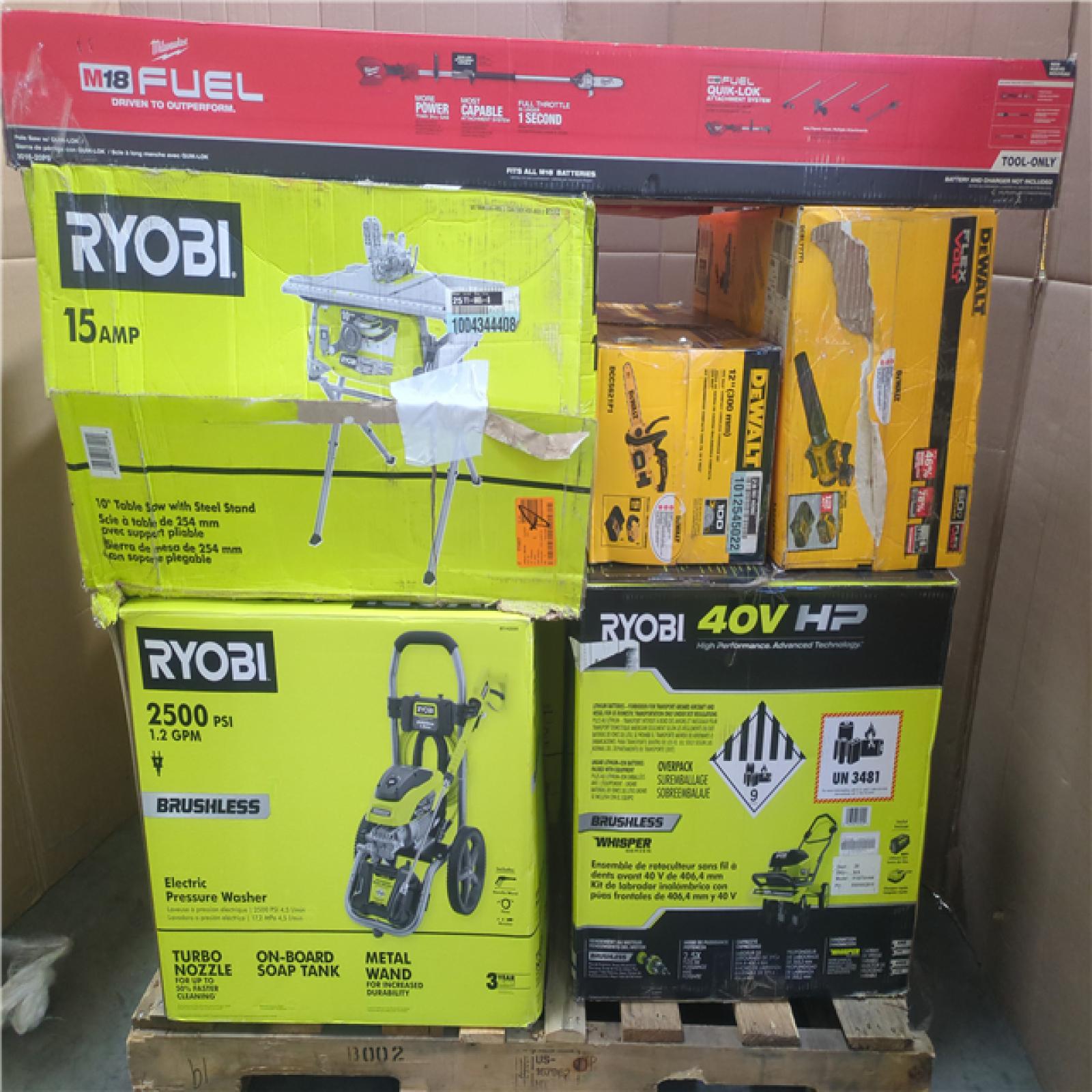 CALIFORNIA AS-IS TOOL PALLET