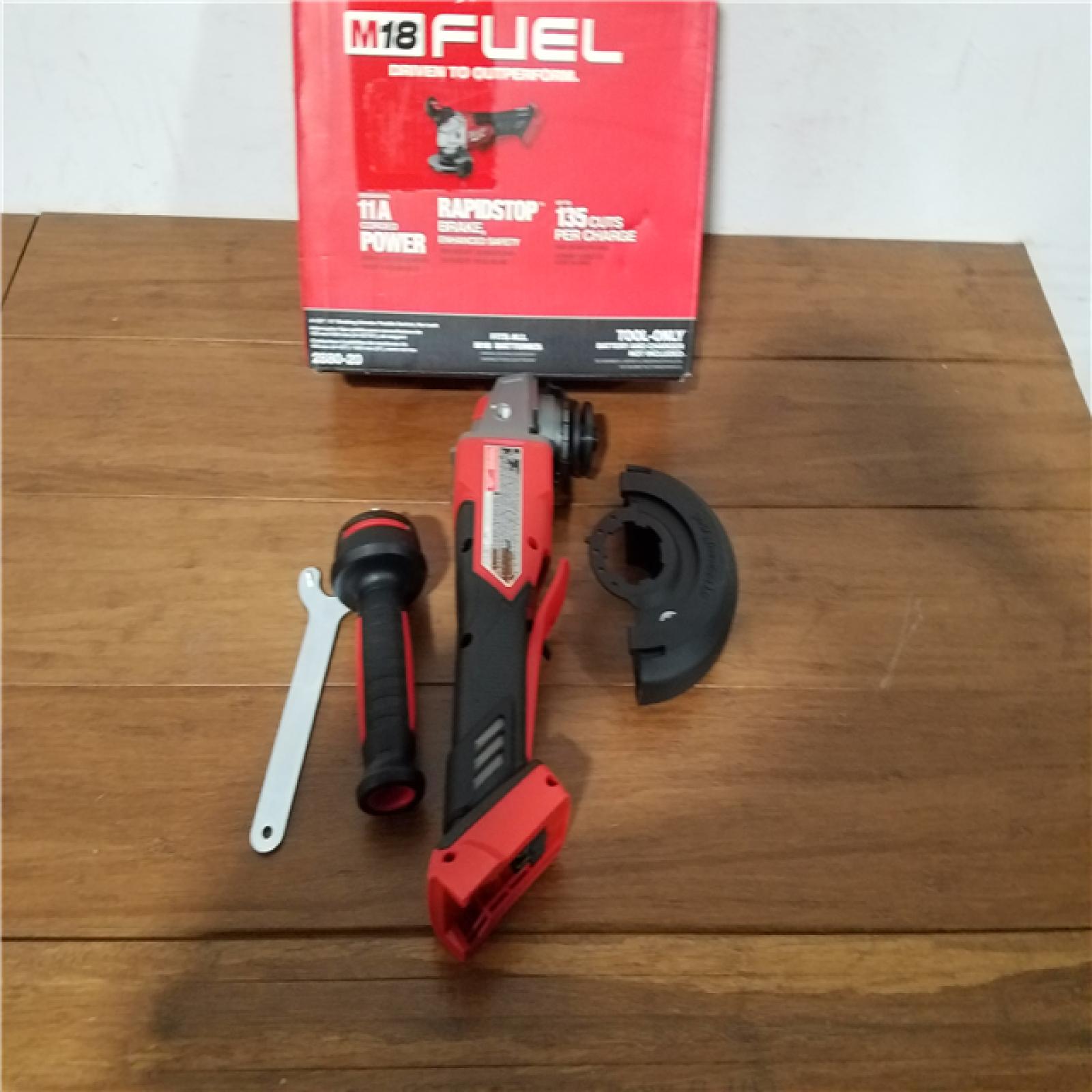 California NEW Milwaukee 4-1/2/5 Braking Grinder Paddle Switch  No-Lock (Tool Only)