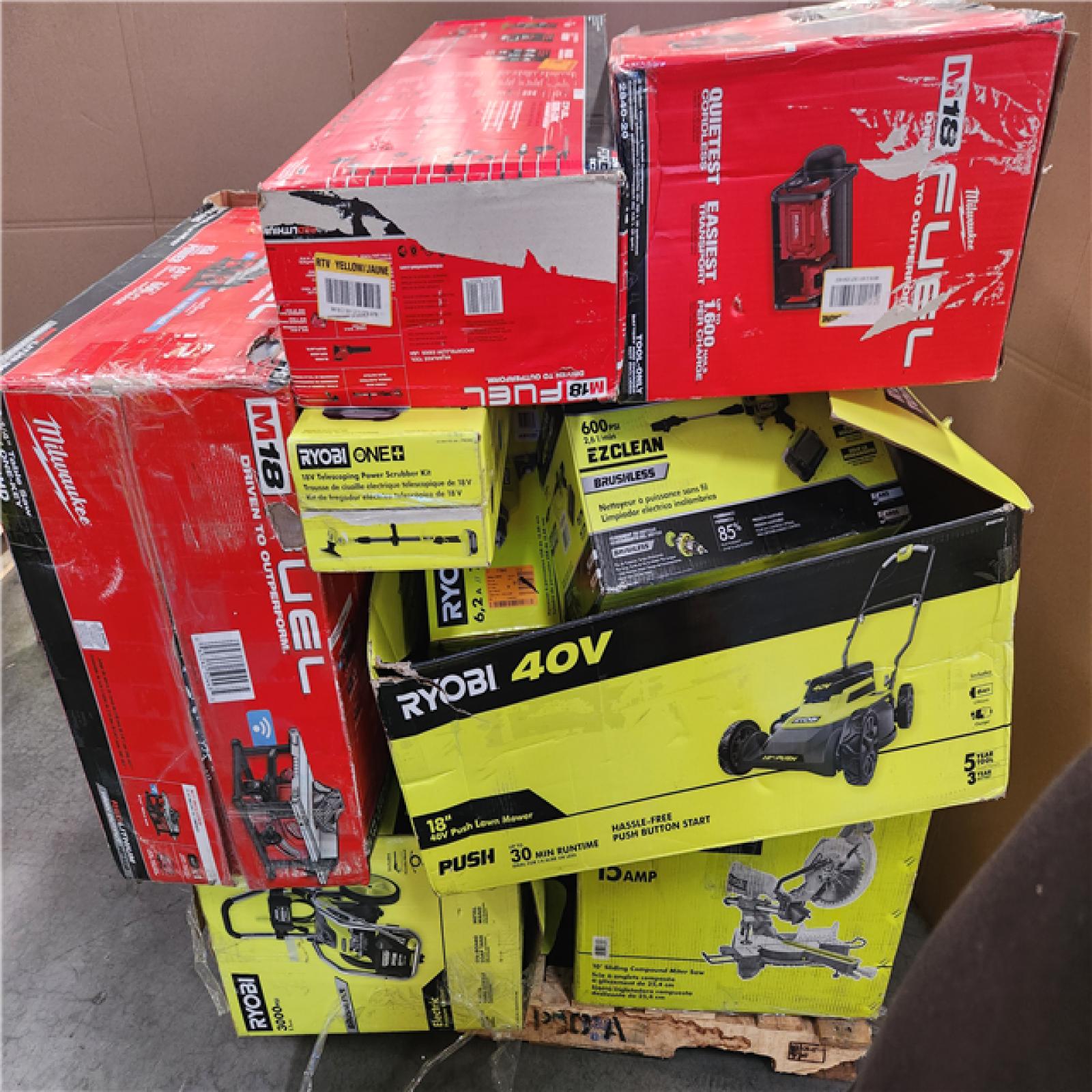 CALIFORNIA AS-IS TOOL PALLET