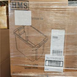 Phoenix NEW HMS Small Stackable Utility Bins 4 Bins Per Box Model #7174 (i36-Boxes)