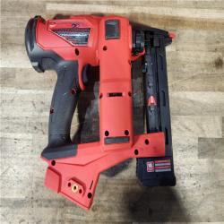HOUSTON LOCATION - AS-IS Milwaukee FUEL 18-Volt Lithium-Ion Brushless Cordless 18-Gauge 1/4 in. Narrow Crown Stapler (Tool-Only)