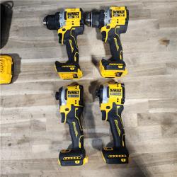 HOUSTON LOCATION - AS-IS DEWALT 4 TOOL COMBO KIT W/ (2) BATTERY & CHARGER