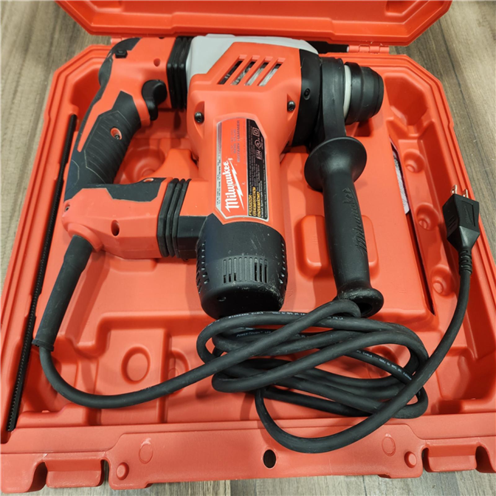 AS-IS- Milwaukee 1-1/8 in. Corded SDS-Plus Rotary Hammer