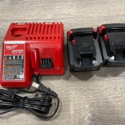 AS-IS Milwaukee M18 18-Volt Lithium-Ion XC Starter Kit