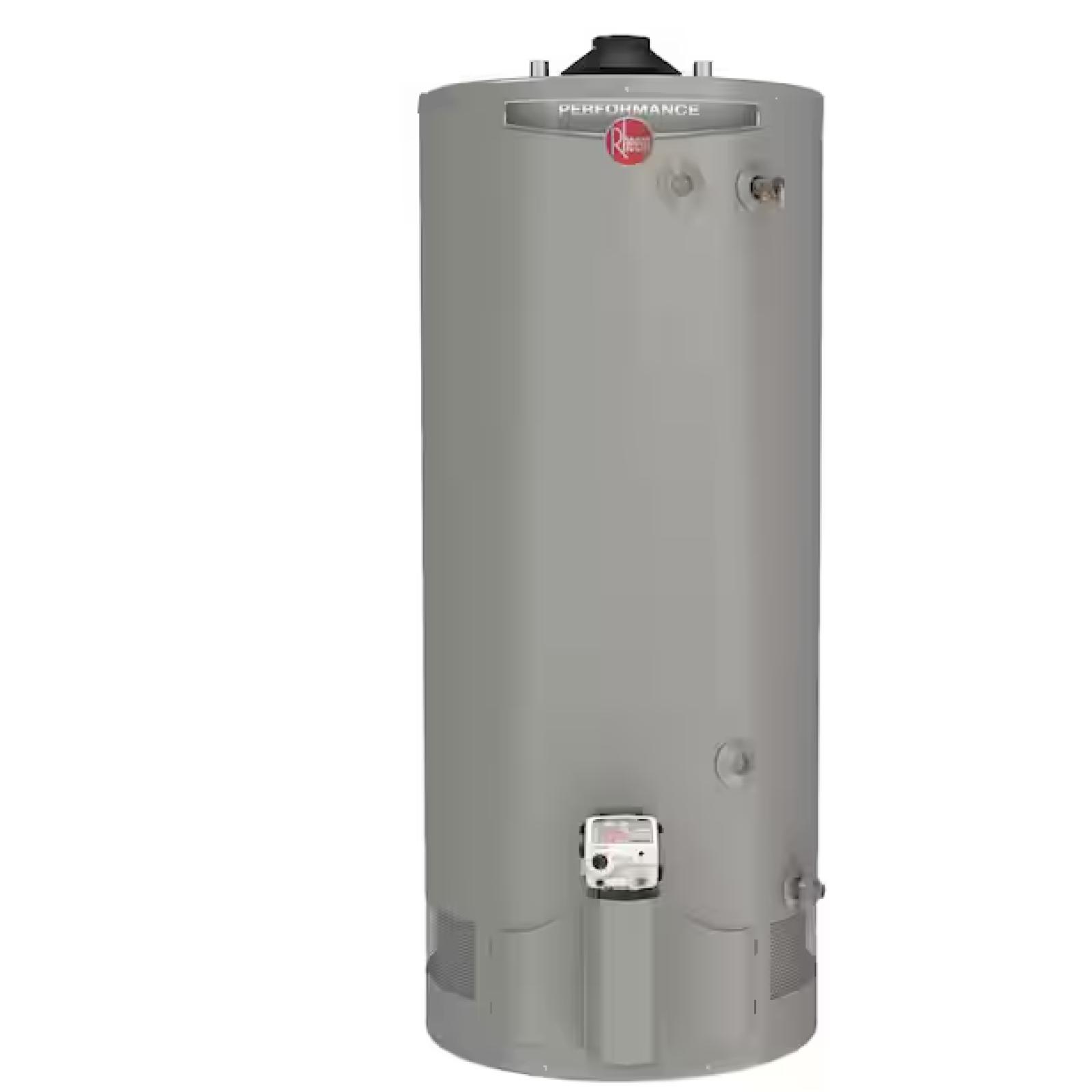 DALLAS LOCATION - Rheem Performance 75 Gal. Tall 75,100 BTU Ultra Low NOx (ULN) Natural Gas Water Heater with 6-Year Warranty