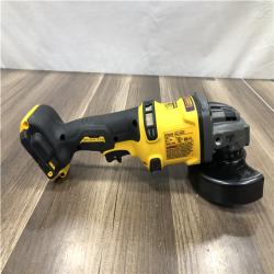 AS-IS DEWALT FLEXVOLT 60V MAX Cordless Brushless 4.5 in. to 6 in. Small Angle Grinder with Kickback Brake (Tool Only)