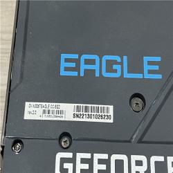 AS-IS Gigabyte GeForce RTX 3060 Ti Eagle OC 8G
