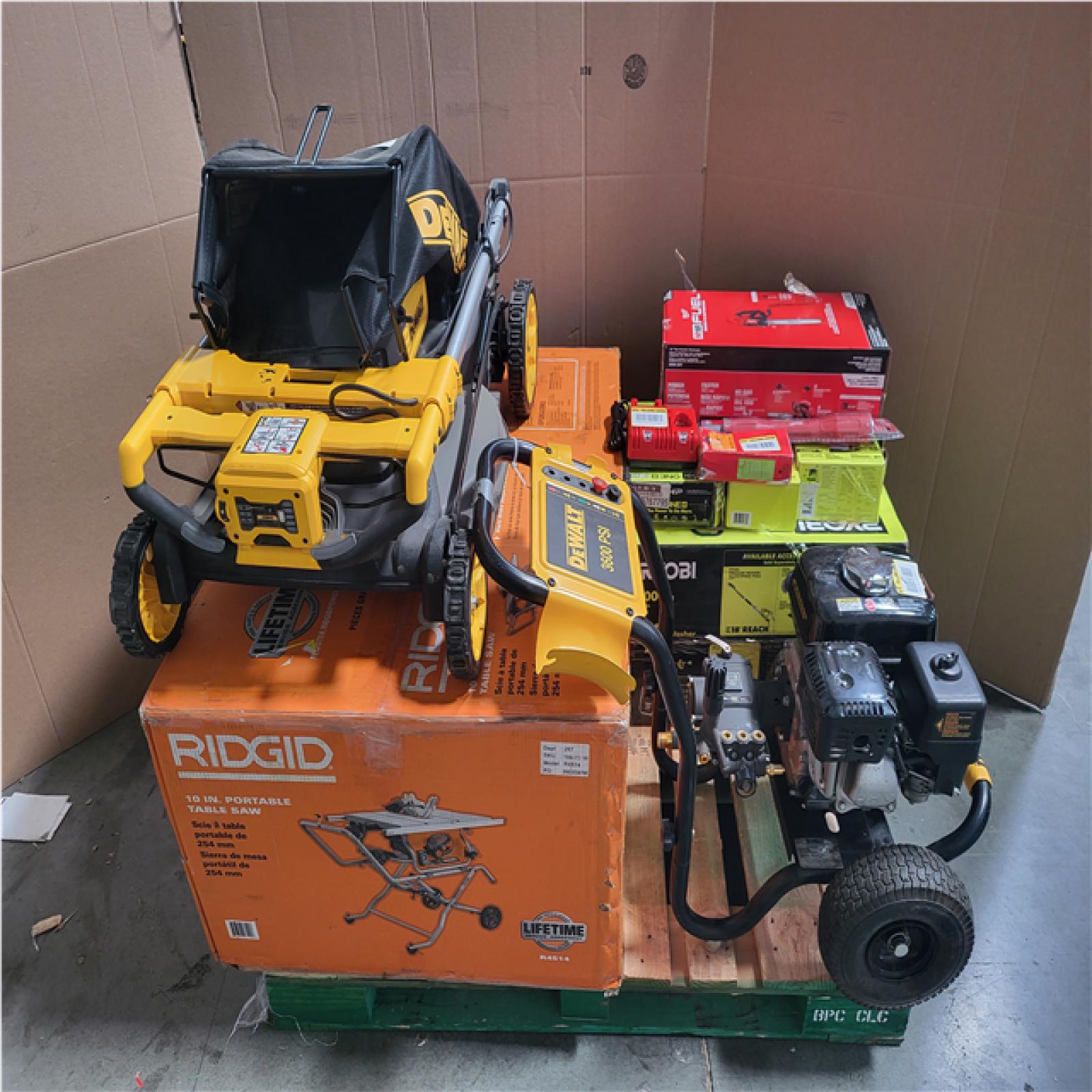 CALIFORNIA AS-IS TOOL PALLET