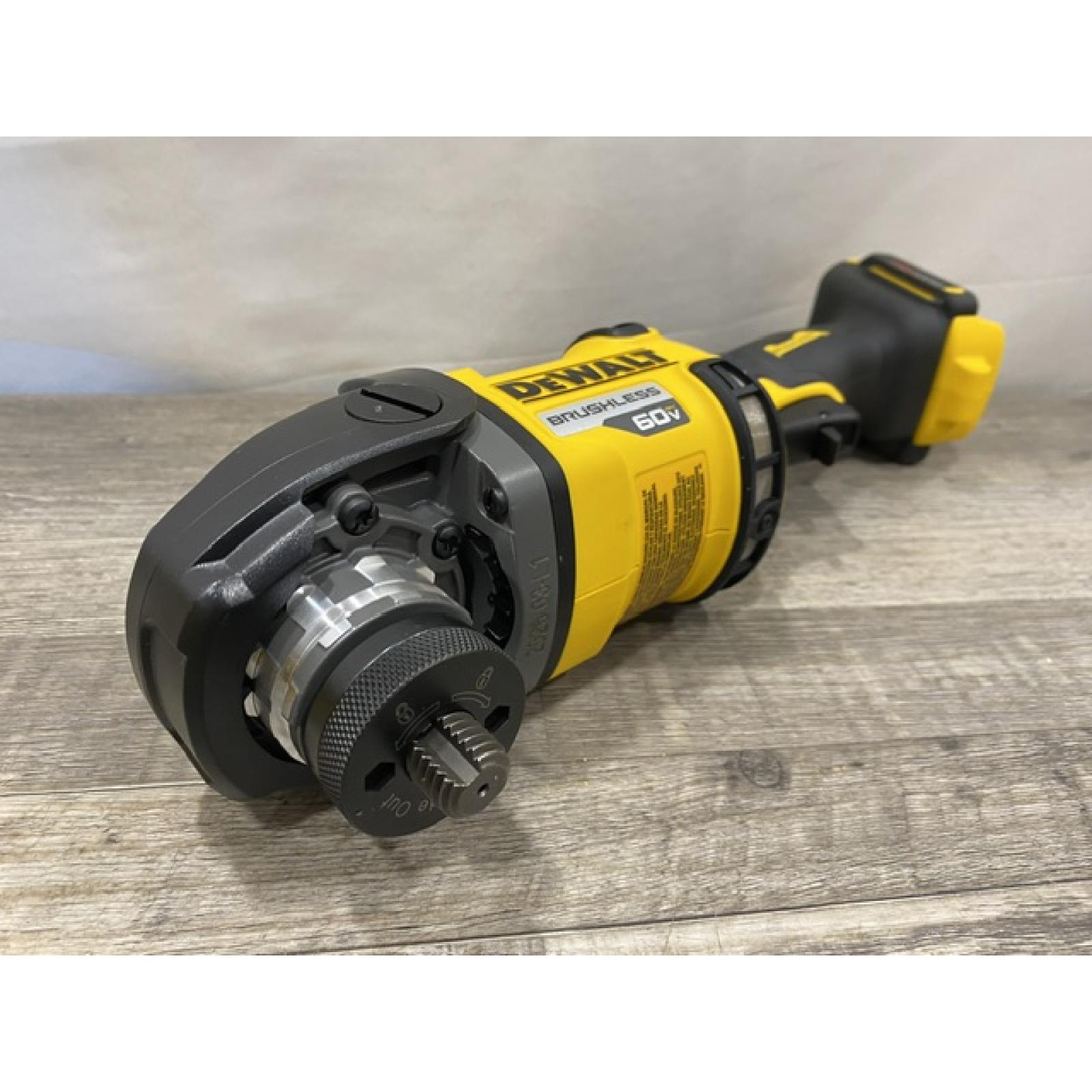 AS-IS DEWALT FLEXVOLT 60V Cordless 7 in. Angle Grinder (Tool-Only)