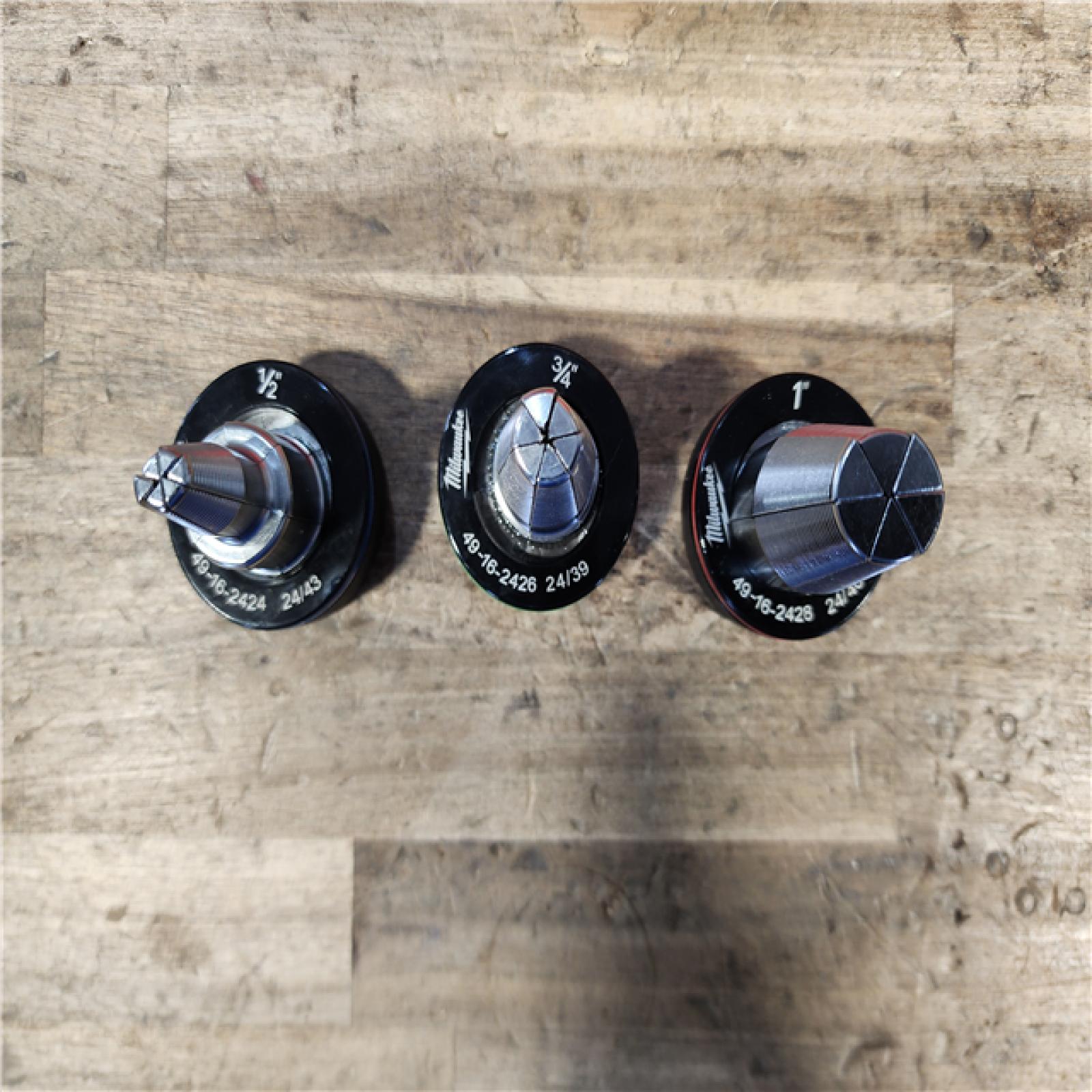 HOUSTON LOCATION - AS-IS M12 12-Volt Lithium-Ion Cordless PEX Expansion Tool Kit with (2) 1.5 Ah Batteries  (3) Expansion Heads and Hard Case