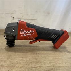 AS-IS Milwaukee FUEL 18V Lithium-Ion Brushless Cordless 4-1/2 in./5 in. Grinder w/Paddle Switch (Tool-Only)