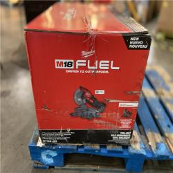DALLAS LOCATION - Milwaukee M18 FUEL 18V Lithium-Ion Brushless Cordless 10 in. Dual Bevel Sliding Compound Miter Saw (Tool-Only)