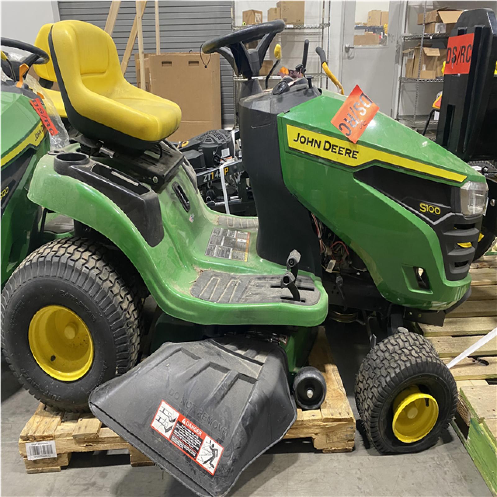 Dallas Location- As-Is John Deere S100 - Lawn Tractors