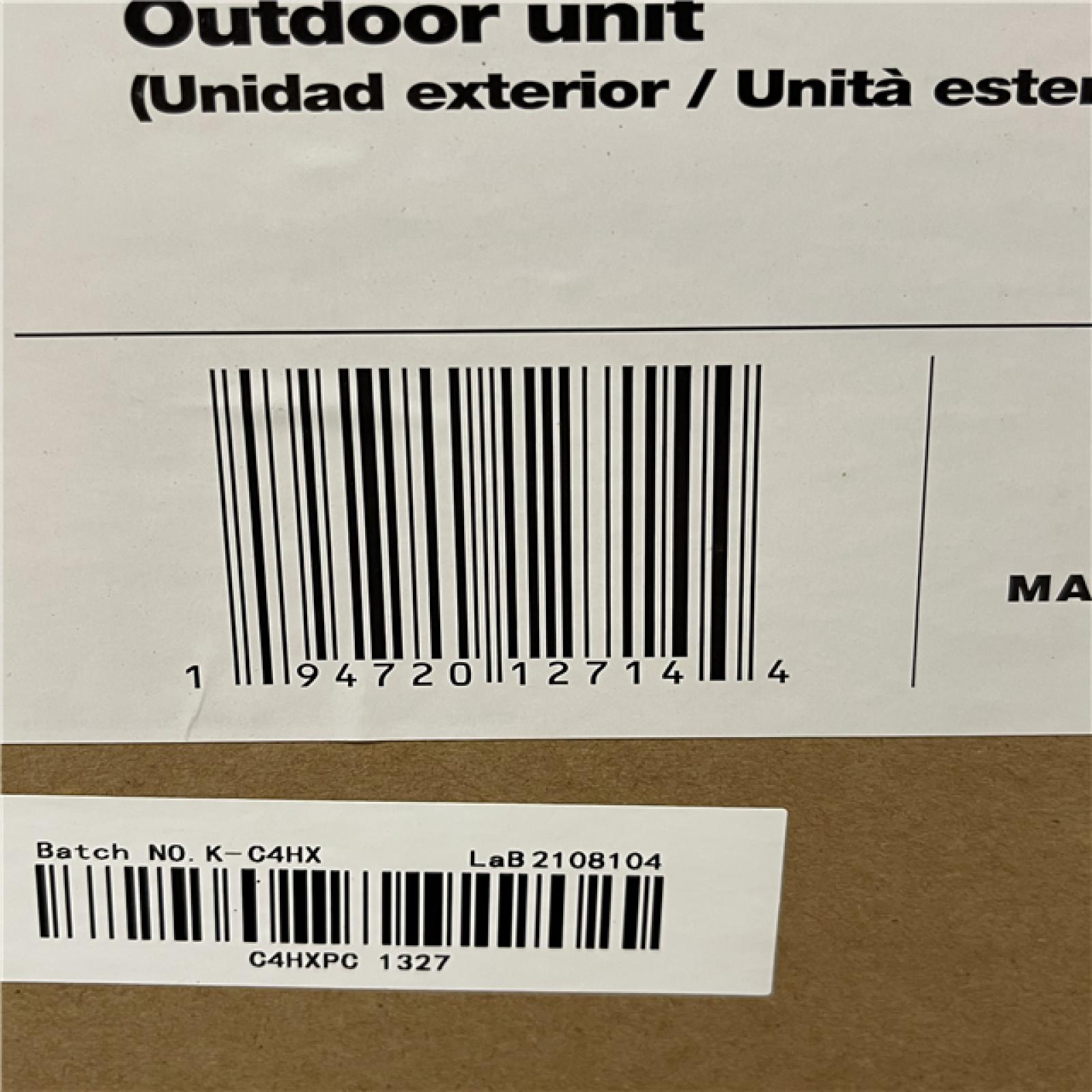 DALLAS LOCATION - Johnson Controls 3 Ton 17 SEER Multi-Stage INVERTER (OUTDOOR UNIT ONLY)