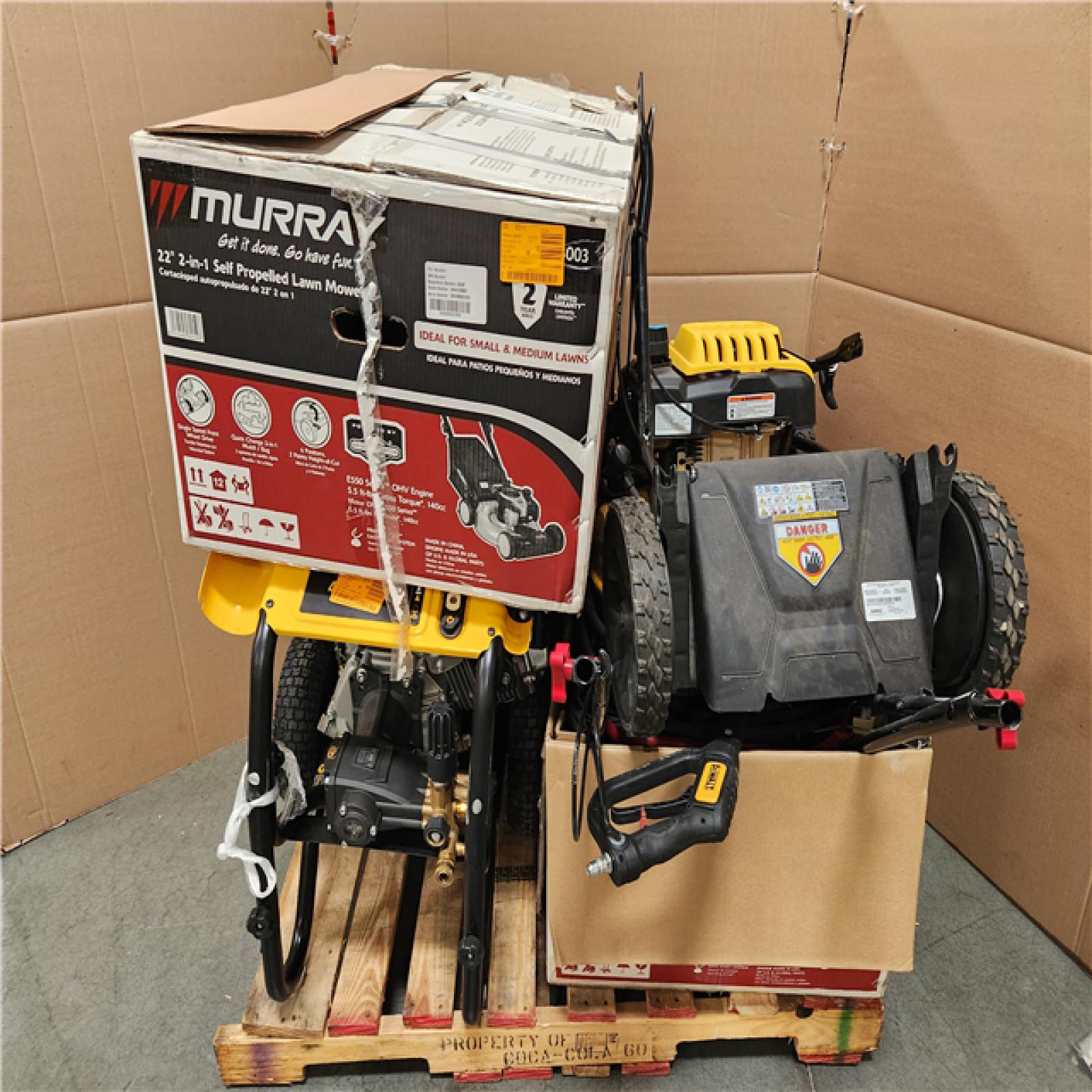CALIFORNIA AS-IS OUT DOOR POWER EQUIPMENT