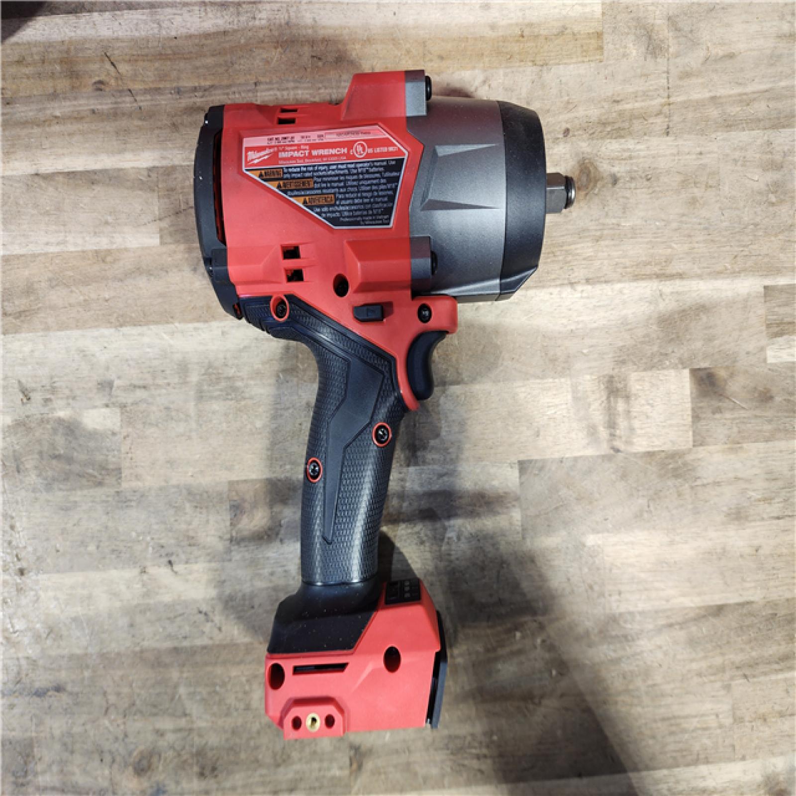 HOUSTON LOCATION - AS-IS Milwaukee M18 1/2 in. Cordless Brushless High Torque Impact Wrench Kit (Battery & Charger)