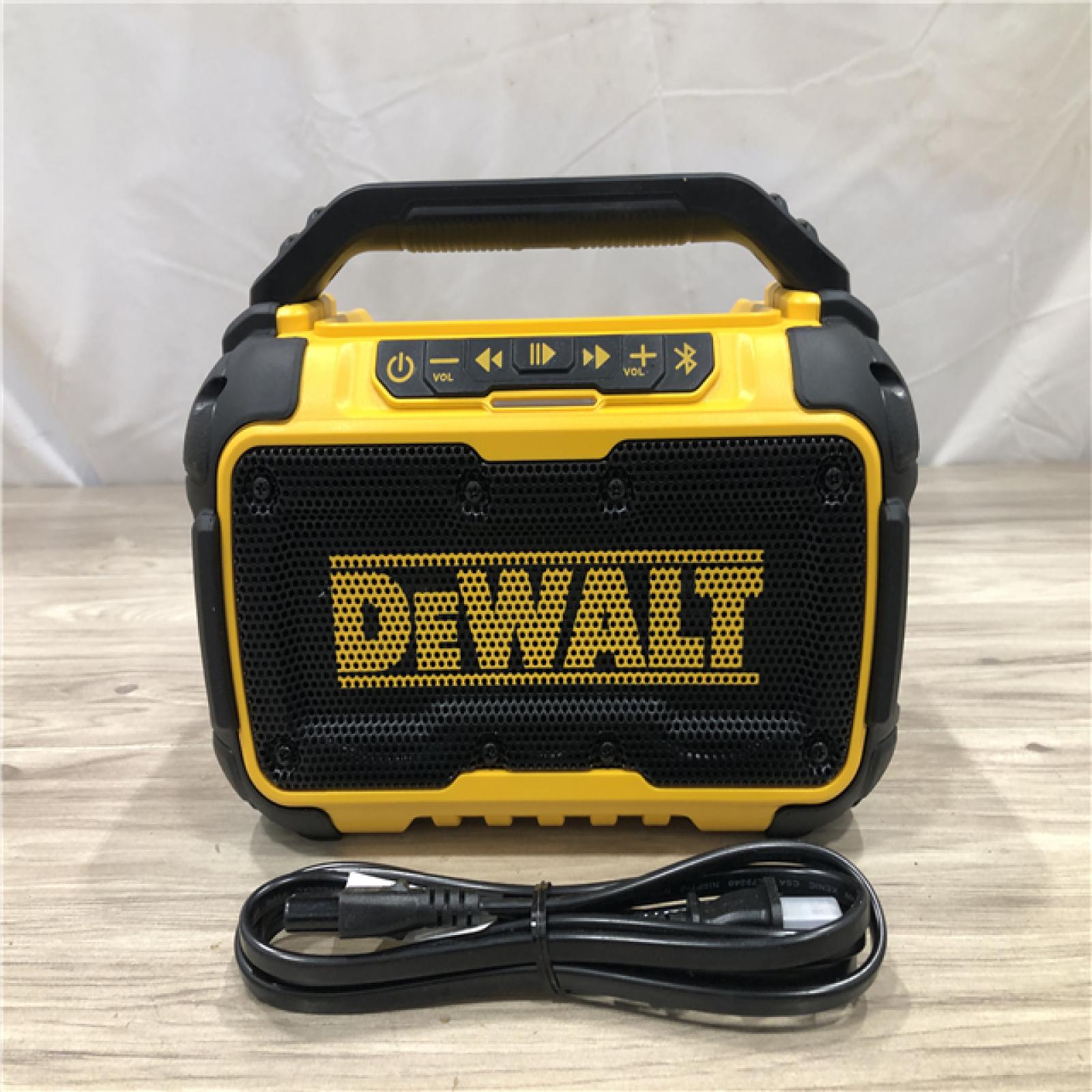 AS-IS DeWalt Bluetooth Speaker (Tool-Only)