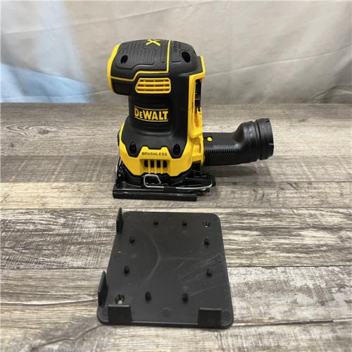 AS-IS DEWALT 20V MAX XR Cordless Brushless 1/4 Sheet Variable Speed Sander (Tool Only)