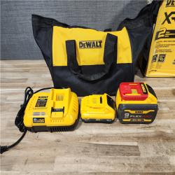 HOUSTON LOCATION - AS-IS DEWALT 20V Lithium-Ion Cordless 2-Tool Combo Kit with 20V/60V FLEXVOLT 9 Ah Battery  4 Ah Battery and Charger