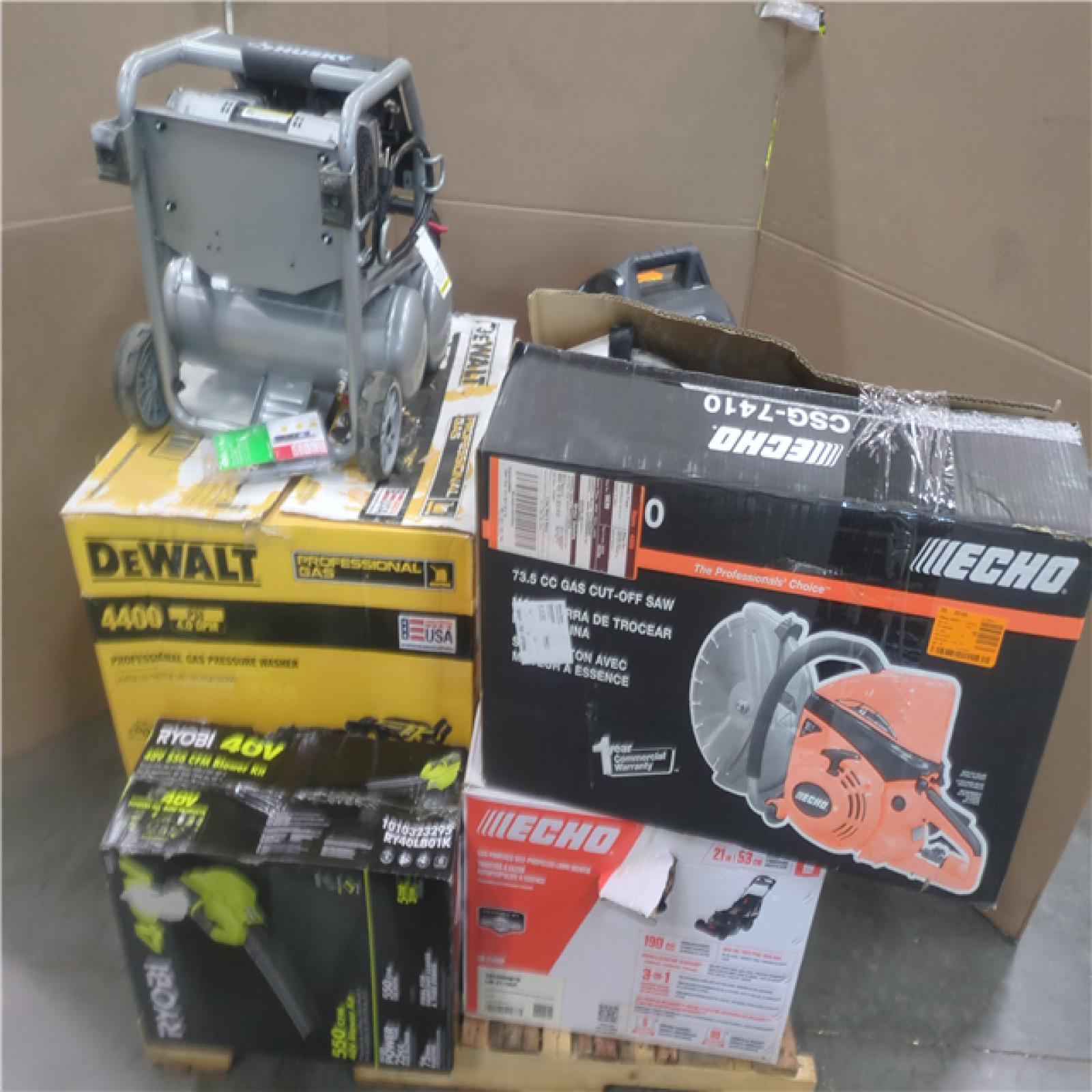 California AS-IS OUTDOOR POWER EQUIPMENT