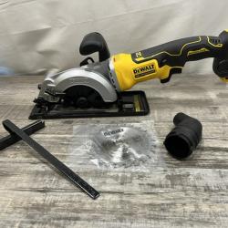 AS-IS DEWALT ATOMIC 20V MAX Cordless Brushless 4-1/2 in. Circular Saw (Tool Only)