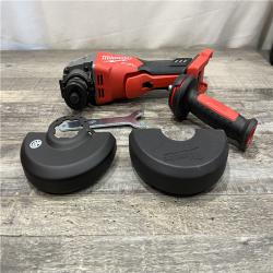AS-IS Milwaukee FUEL 18V Lithium-Ion Brushless Cordless 4-1/2 in./5 in. Grinder w/Paddle Switch (Tool-Only)