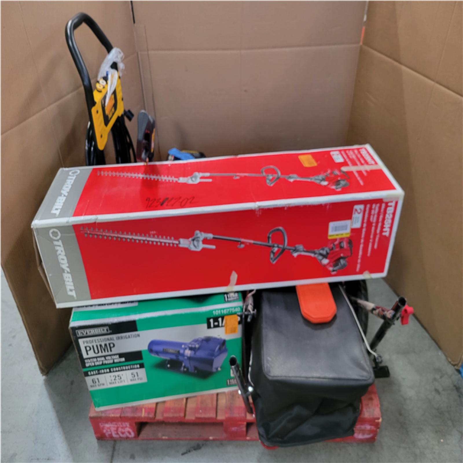 CALIFORNIA AS-IS OUTDOOR POWER EQUIPMENT
