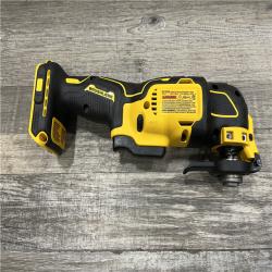 AS-IS DEWALT ATOMIC 20V MAX Cordless Brushless Oscillating Multi Tool Kit