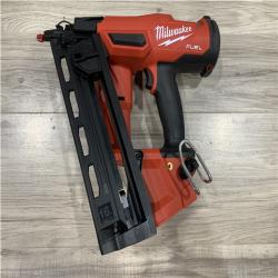 AS-IS Milwaukee FUEL 18-Volt Lithium-Ion Brushless Cordless Gen II 16-Gauge Angled Finish Nailer (Tool-Only)
