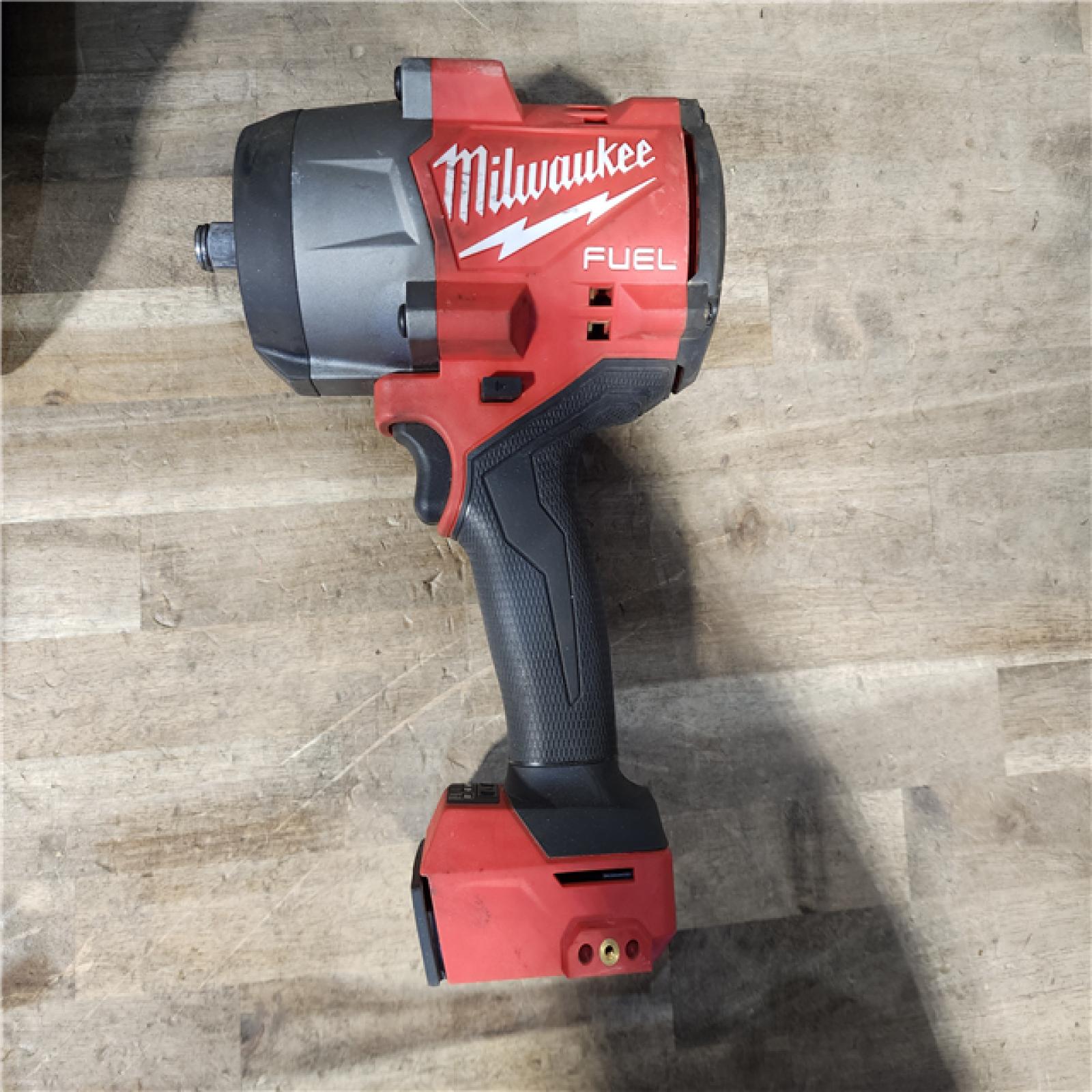 HOUSTON LOCATION - AS-IS Milwaukee M18 1/2 in. Cordless Brushless High Torque Impact Wrench Kit (Battery & Charger)