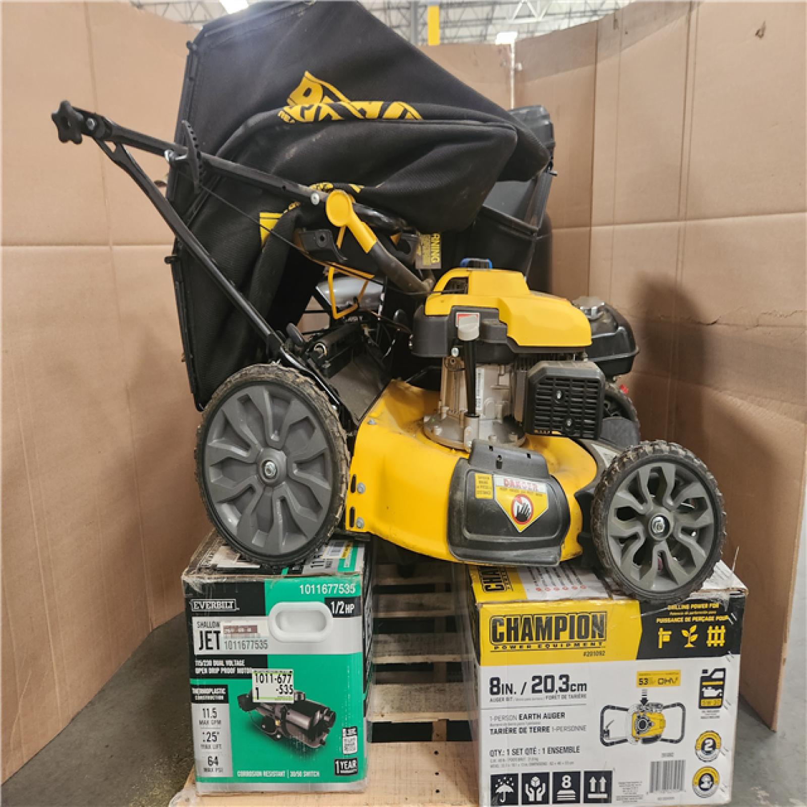 CALIFORNIA AS-IS OUTDOOR POWER EQUIPMENT