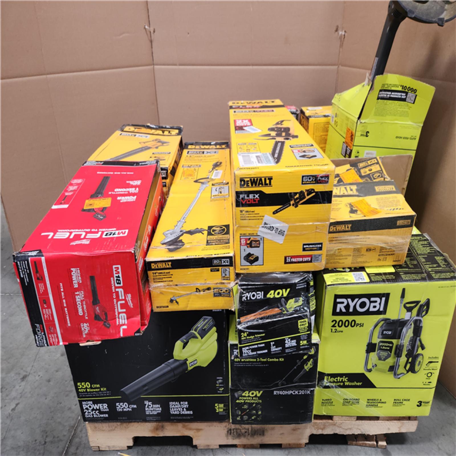 CALIFORNIA AS-IS TOOL PALLET