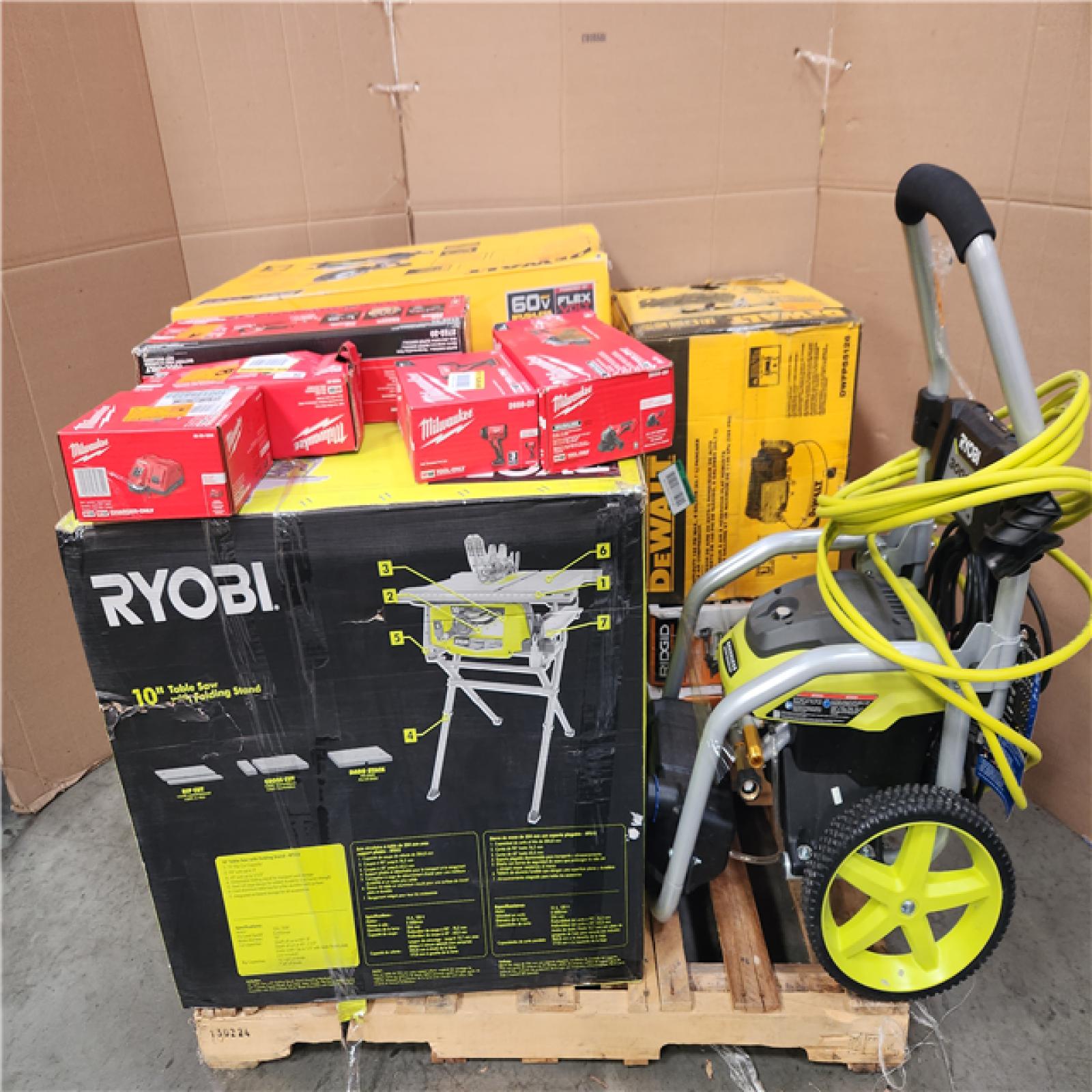 CALIFORNIA AS-IS TOOL PALLET