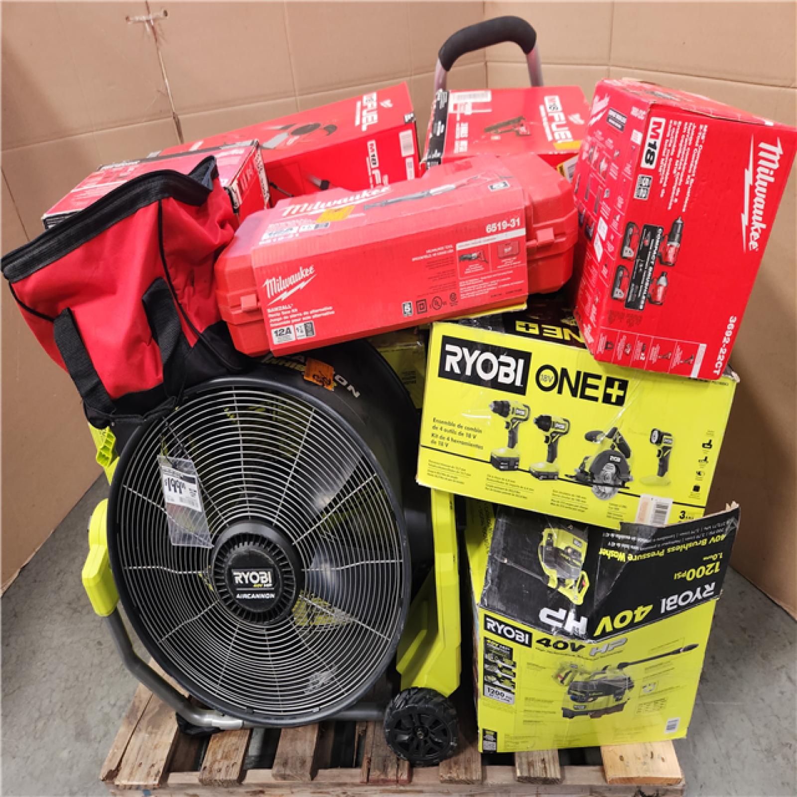CALIFORNIA AS-IS TOOL PALLET